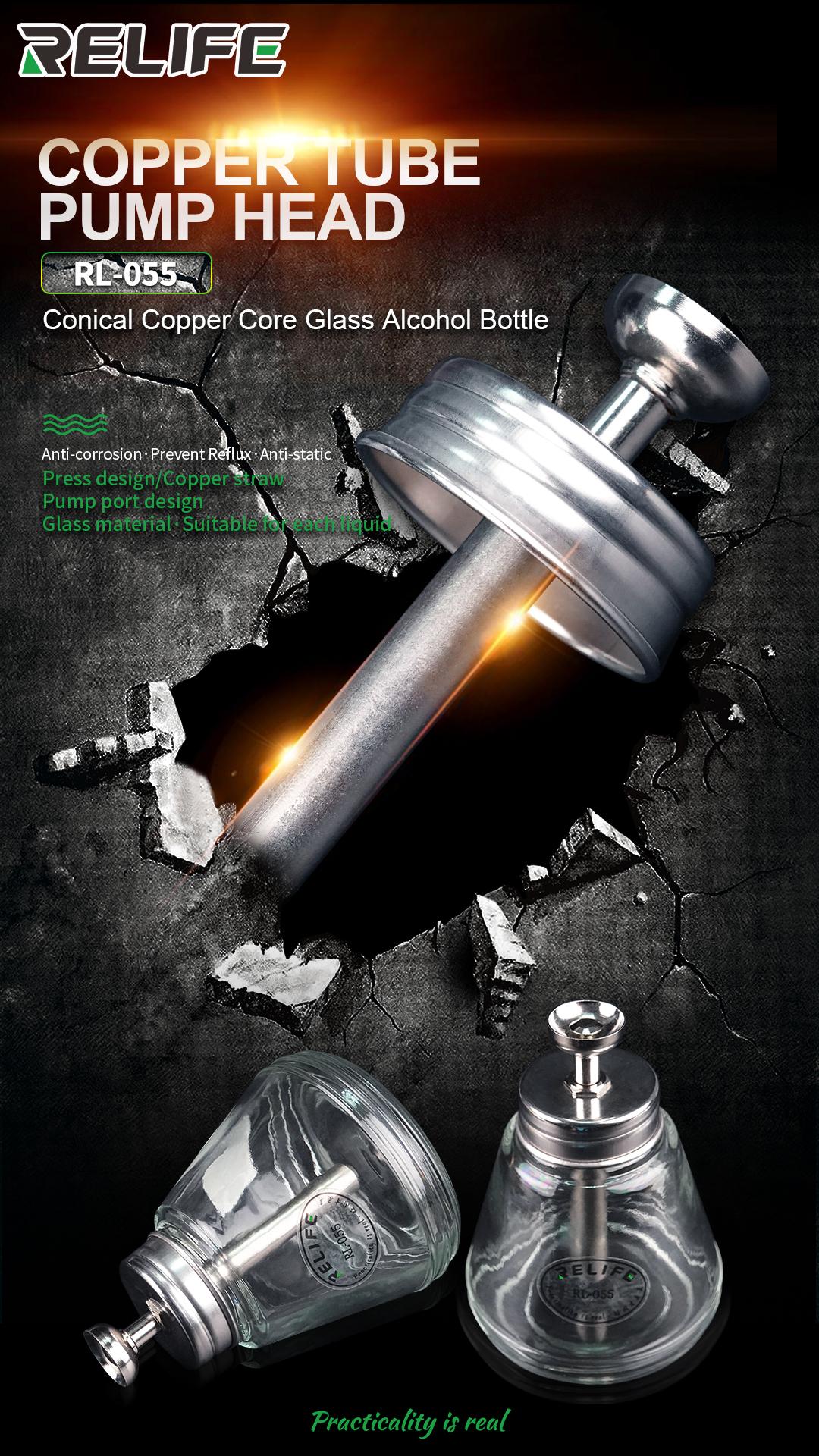 RELIFE Glass Bottle RL-055 - Hexa Power