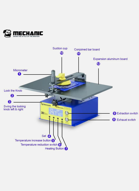 MECHANIC
Rotary Separator
361 Ultra - Hexa Power