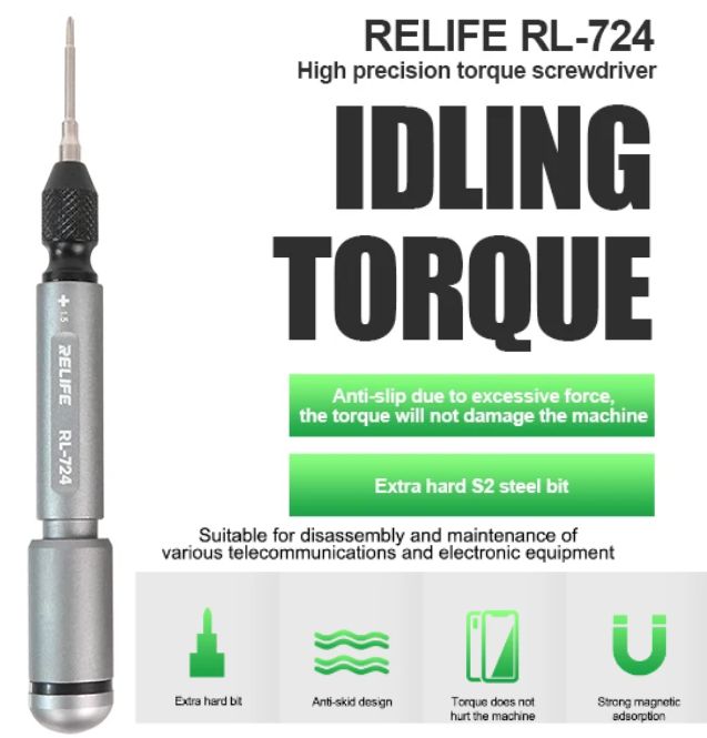 RELIFE Screwdriver +1.5 RL-724 - Hexa Power