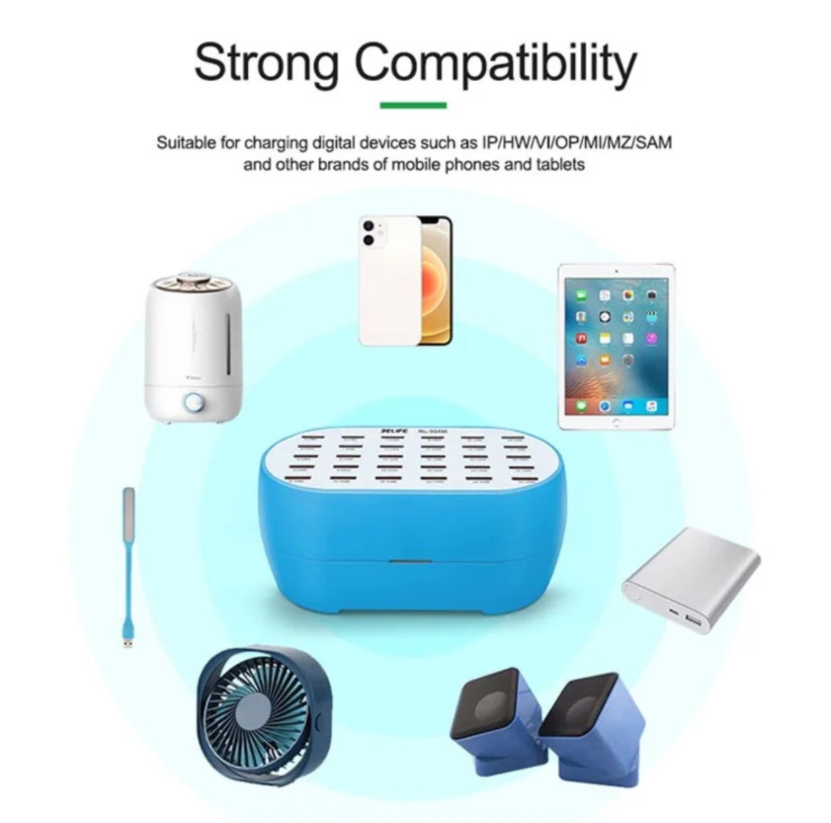 RELIFE
30 ports charger - Hexa Power