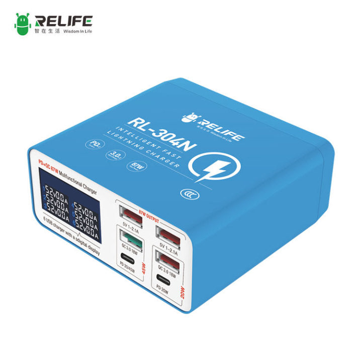 RELIFE
6 ports charger
RL-304N - Hexa Power