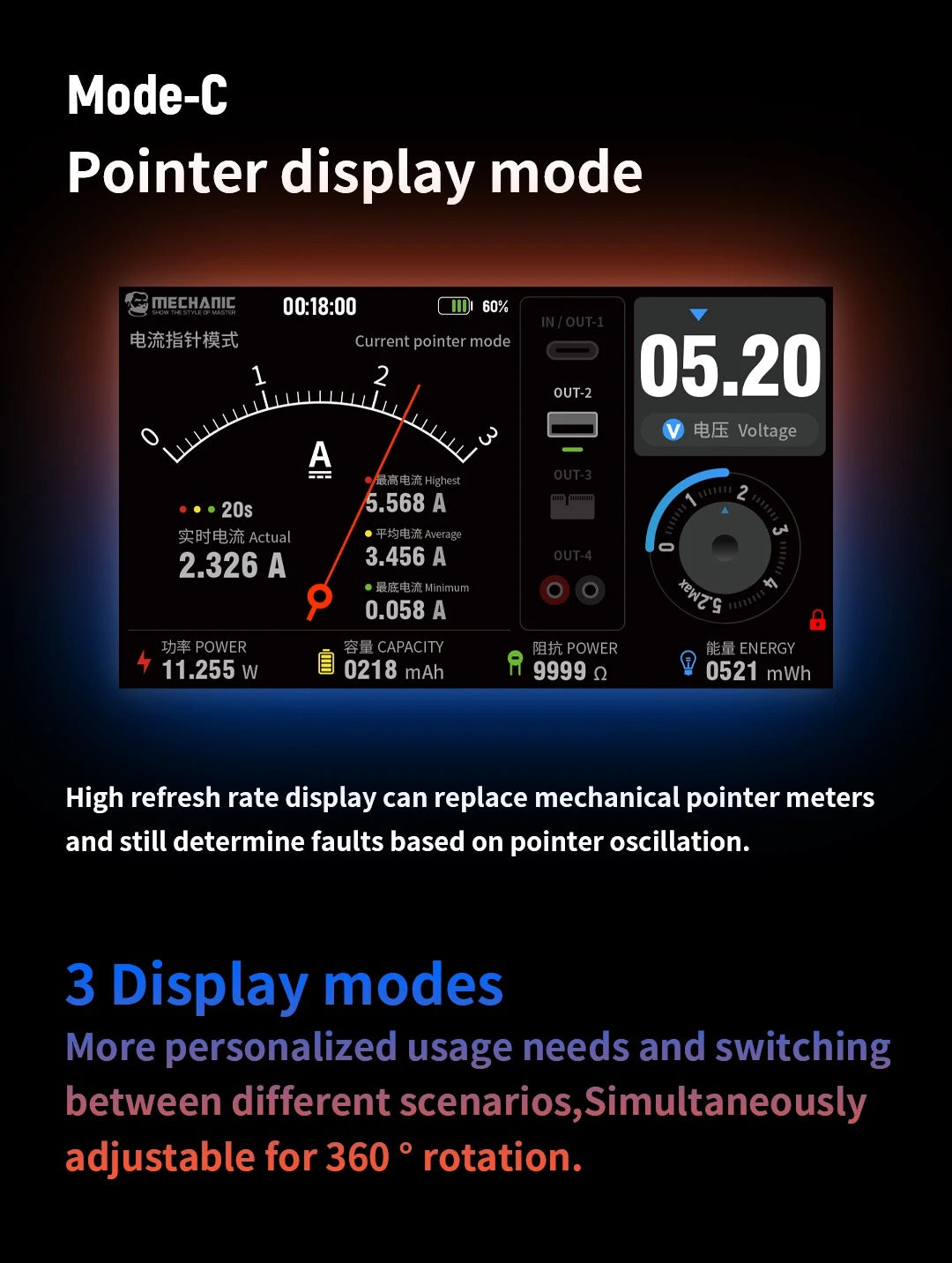 MECHANIC POWER BOX 2.0 – Alimentation Portable Multi-Mode 30V/5A pour Réparation Téléphones - Hexa Power