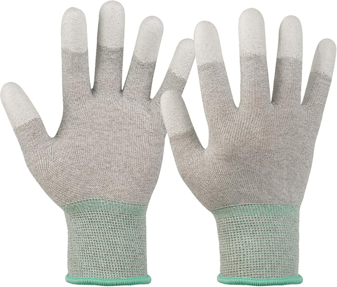 MECHANIC Anti-static Carbon Fiber Gloves AS02 SML - Hexa Power