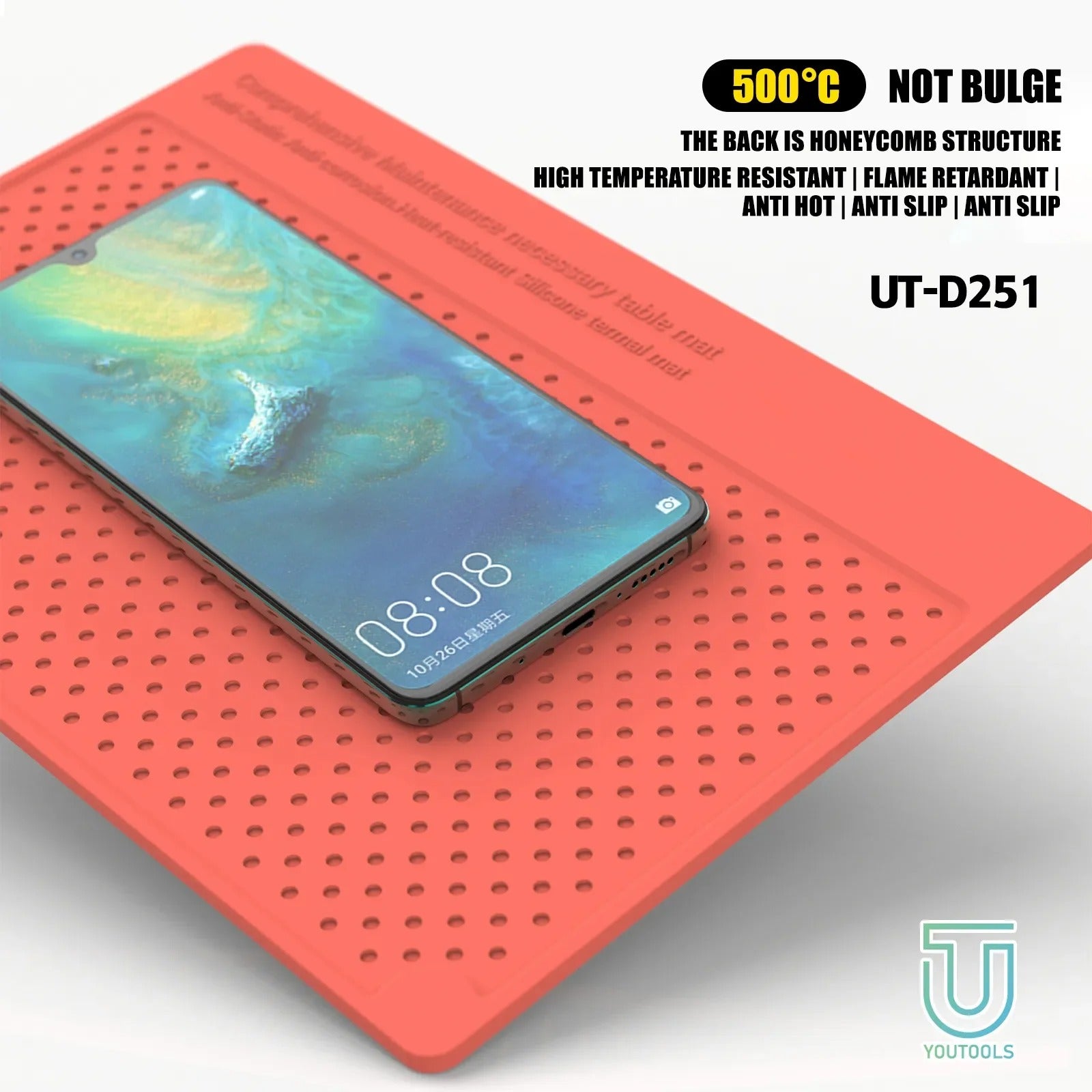 UT-D251 Temperature Heat Insulation Mat - Hexa Power