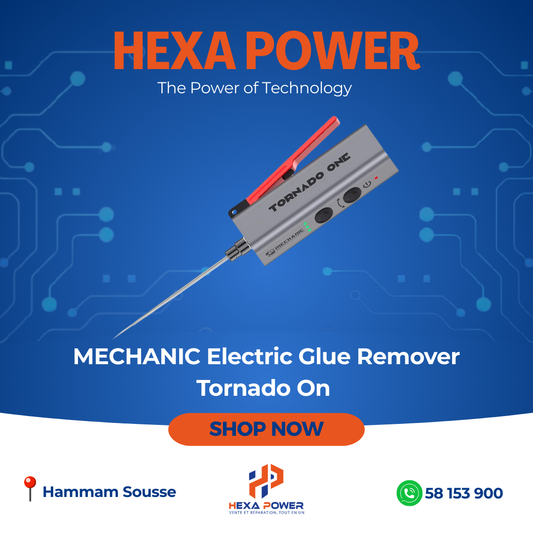 MECHANIC Electric Glue Remover Tornado On - Hexa Power
