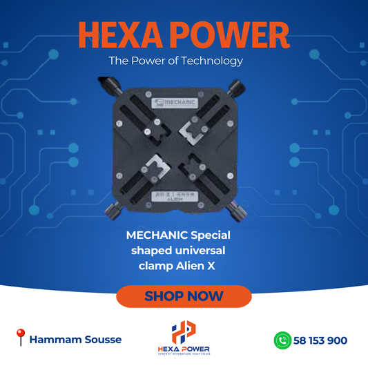 MECHANIC Special shaped universal clamp Alien X - Hexa Power