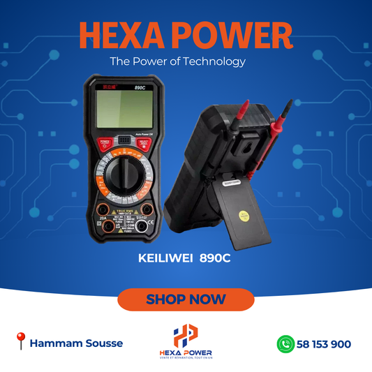 KEILIWEI Multimetre 890C - Hexa Power