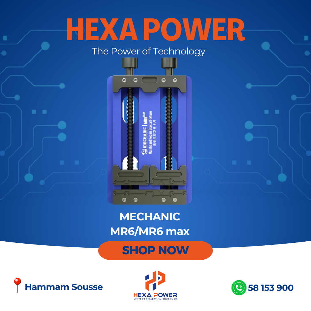 MECHANIC Double Bearings Versatile Fixture MR6/MR6 max - Hexa Power