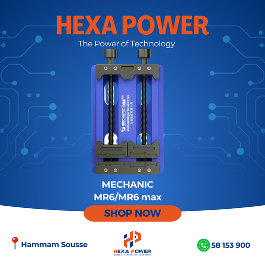 MECHANIC Double Bearings Versatile Fixture MR6/MR6 max - Hexa Power