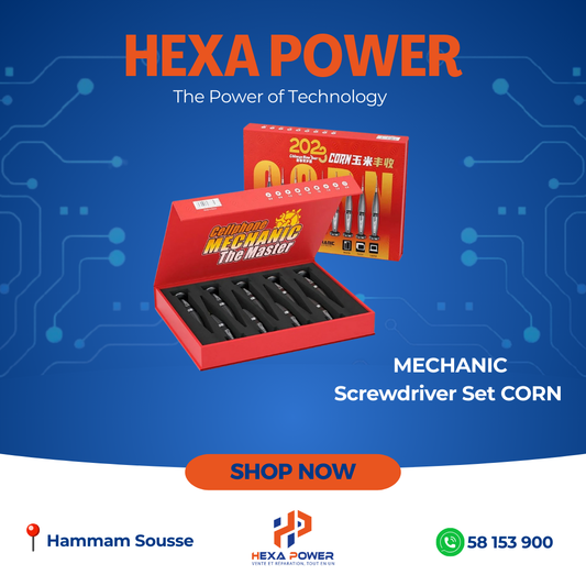 MECHANIC Maizeshape Screwdriver Set CORN - Hexa Power