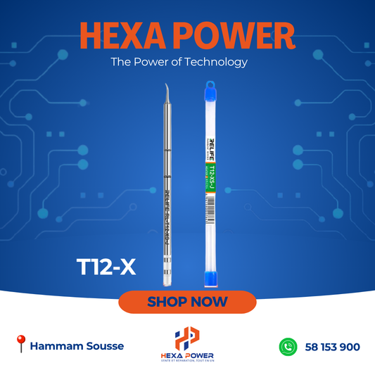 Bec Fer à souder T12-x - Hexa Power
