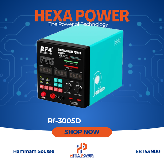 Alimentation DC RF4 RF-3005D 30V 5A – Haute Précision pour Réparation Électronique