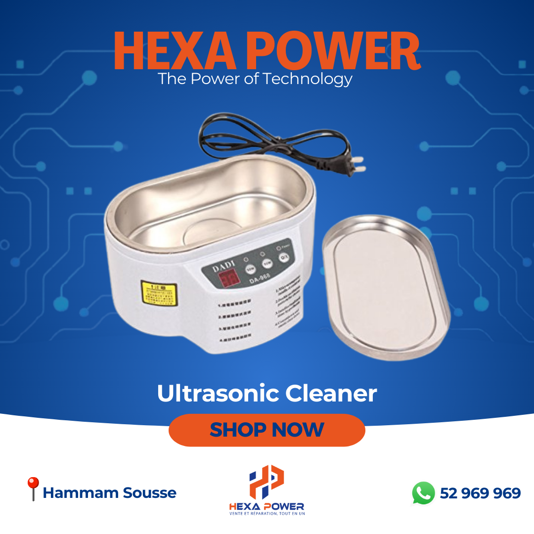 Nettoyeur Ultrasonic Compact DADI DA-968 - Hexa Power