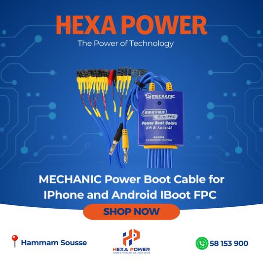 MECHANIC Power Boot Cable for IPhone and Android (25+1) AD Max - Hexa Power