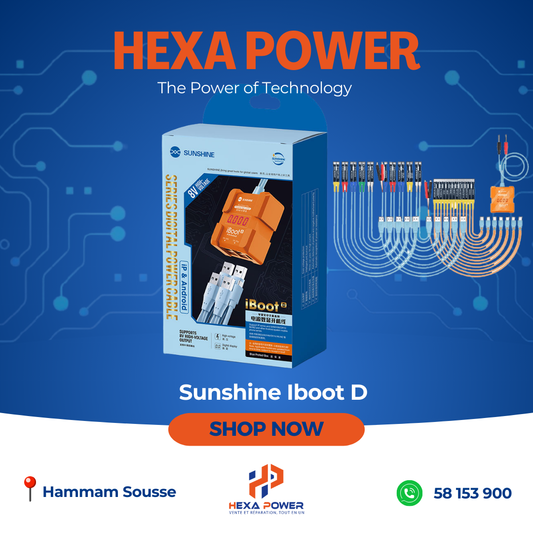 SUNSHINE IBOOT D model IP&Android mobile phone digital boot cable iBoot D - Hexa Power