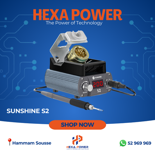 SUNSHINE S2 – Station de soudage intelligente compacte (C210 compatible)