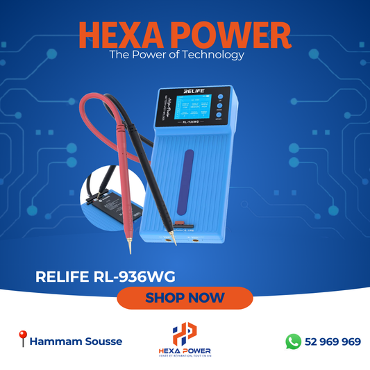 RELIFE RL-936WG – Machine de soudage par points pour batteries (650 A)