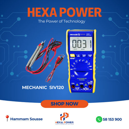MECHANIC Multimetre SIV120 - Hexa Power