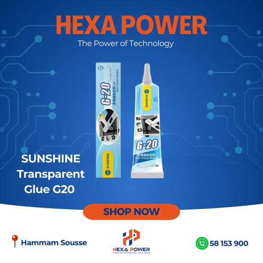 SUNSHINE Transparent Glue G20 - Hexa Power