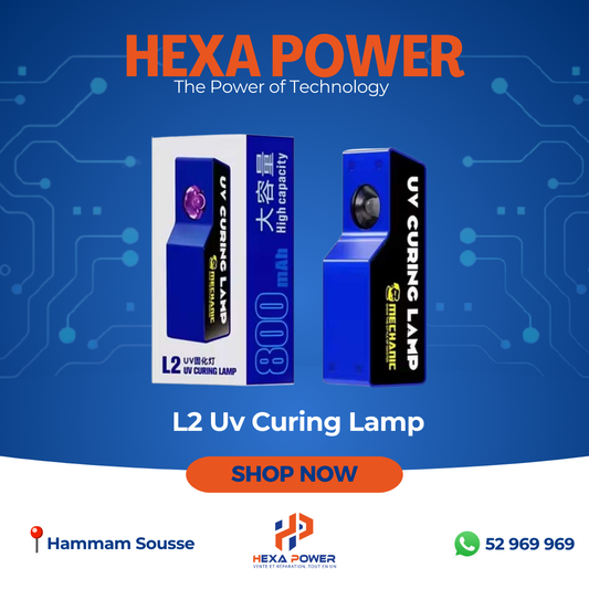 Mechanic L2 – Lampe UV Curing Professionnelle pour Résine, Colle OCA & Réparations Smartphone