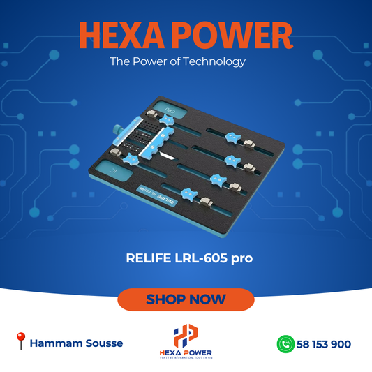 RELIFE LRL-605 pro Laptop motherboard repair Fixture - Hexa Power