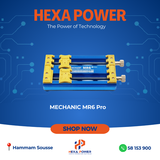 MECHANIC Double Bearings Versatile Fixture MR6 Pro - Hexa Power