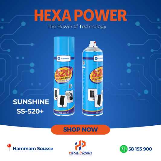 SUNSHINE OCA Glue Remover SS-520+ - Hexa Power