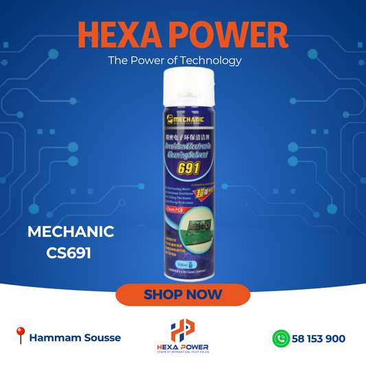 MECHANIC Cleaning Agent for High Precision Electronic (550ml) CS691 - Hexa Power