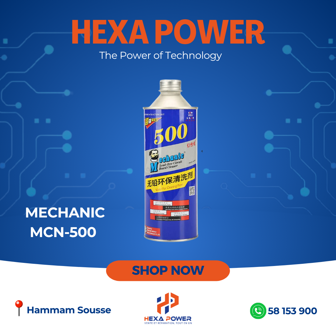 MECHANIC Lead-Free Eco –Friendly PCB Cleaner (520g) MCN500 - Hexa Power