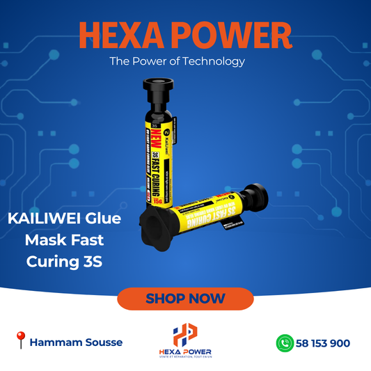 KAILIWEI Glue Mask Fast Curing 3S - Hexa Power
