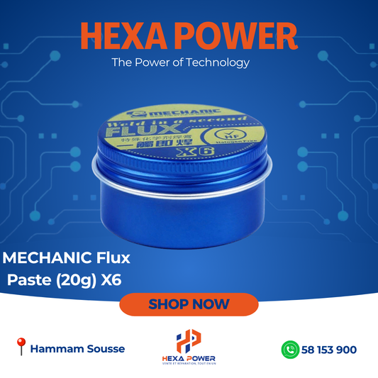 MECHANIC Flux Paste (20g) X6 - Hexa Power