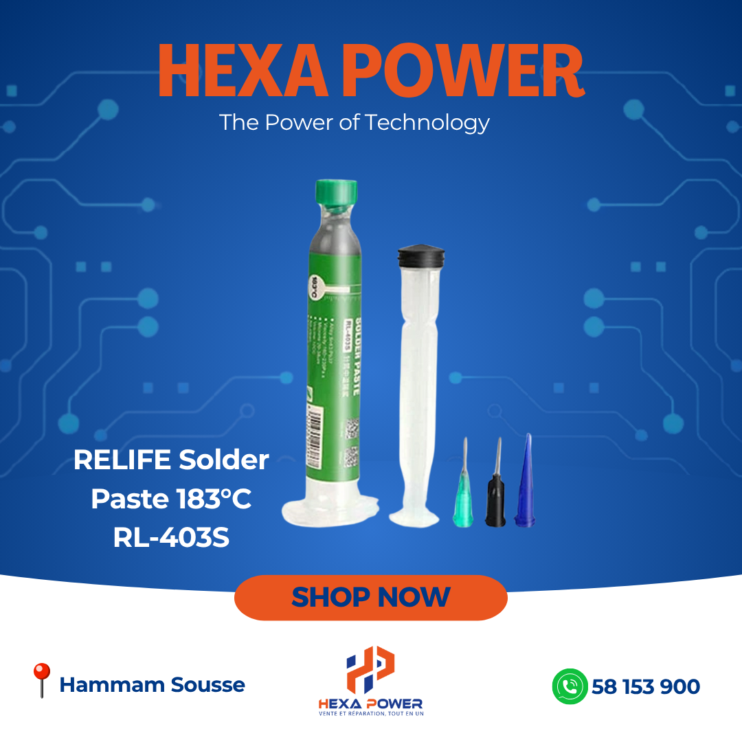 RELIFE Solder Paste 183°C RL-403S - Hexa Power