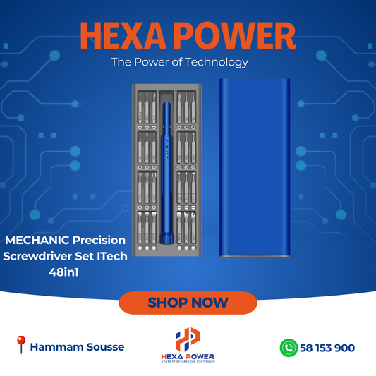 Mechanic iTech 48in1 Precision Screwdriver Set - Hexa Power