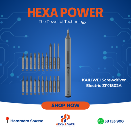 KAILIWEI Screwdriver Electric ZPJ1802A - Hexa Power