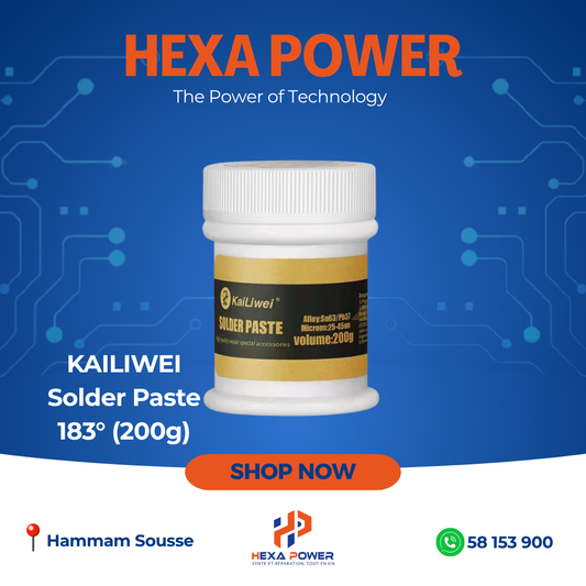 KAILIWEI Solder Paste 183° (200g) - Hexa Power