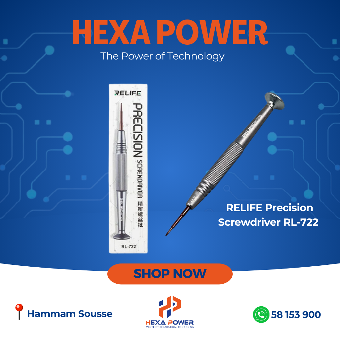 RELIFE Precision Screwdriver RL-722 - Hexa Power
