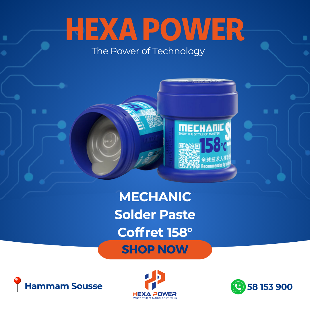 MECHANIC Solder Paste 158° - Hexa Power