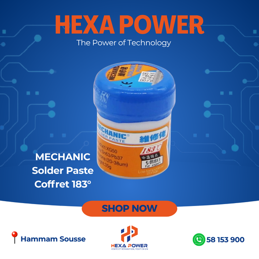 MECHANIC Solder Paste Coffret 183° - Hexa Power