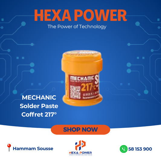 MECHANIC Solder Paste Coffret 217° - Hexa Power
