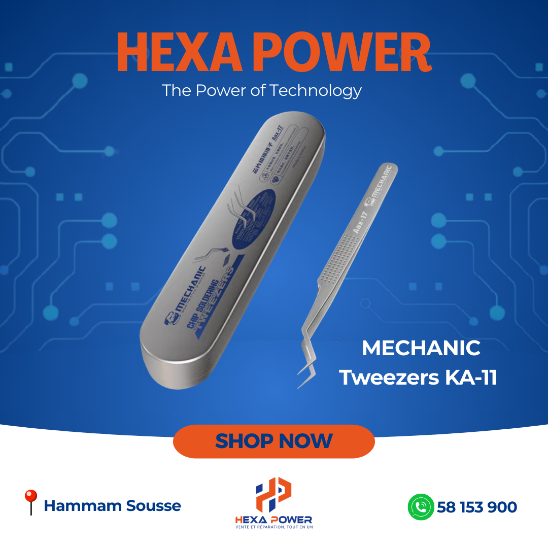 SUNSHINE Chip tin Positioning Tweezer Aax-17 - Hexa Power