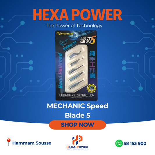 MECHANIC Adhensive Cutted Blade 5 pieces - Hexa Power
