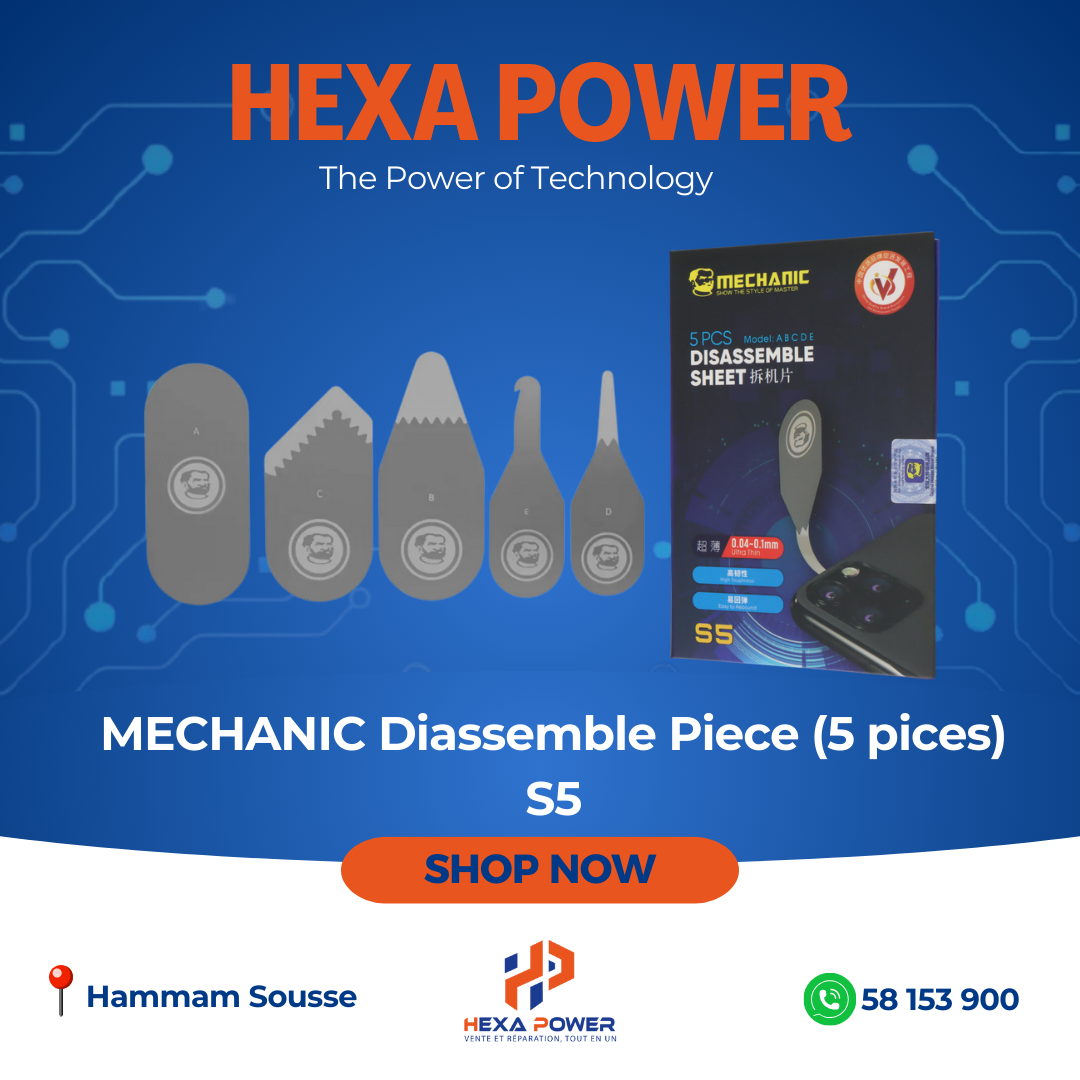 MECHANIC Diassemble Piece (5pieces) s5 - Hexa Power