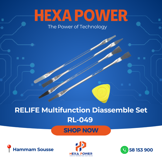 RELIFE Multifunction Diassemble Set RL-049 - Hexa Power
