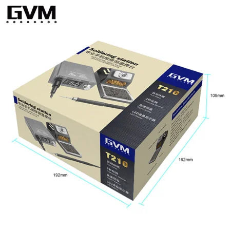 GVM
Soldering Station
T210 75W - Hexa Power