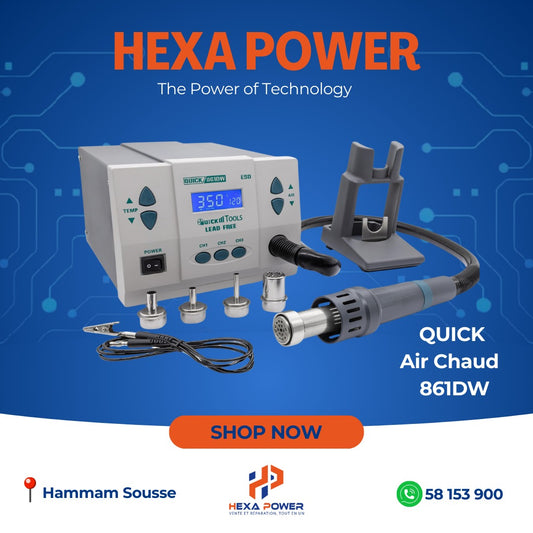 QUICK Hot Air Station 861DW - Hexa Power