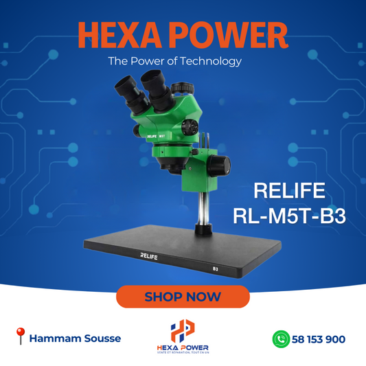 RELIFE
Microscope
RL-M5T-B3 - Hexa Power