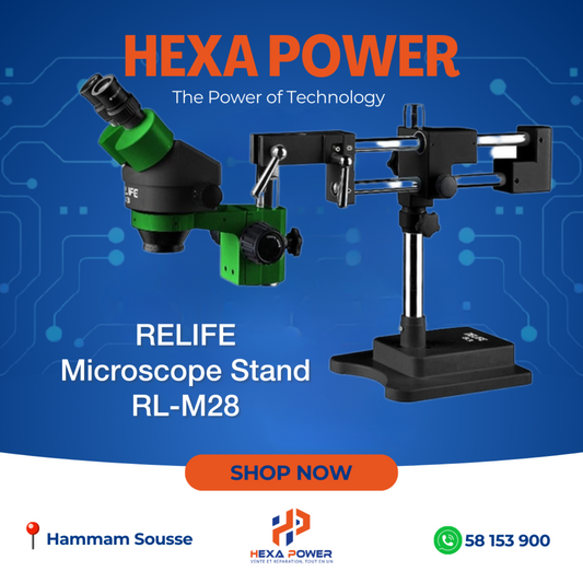 RELIFE
Microscope Stand
RL-M28 - Hexa Power