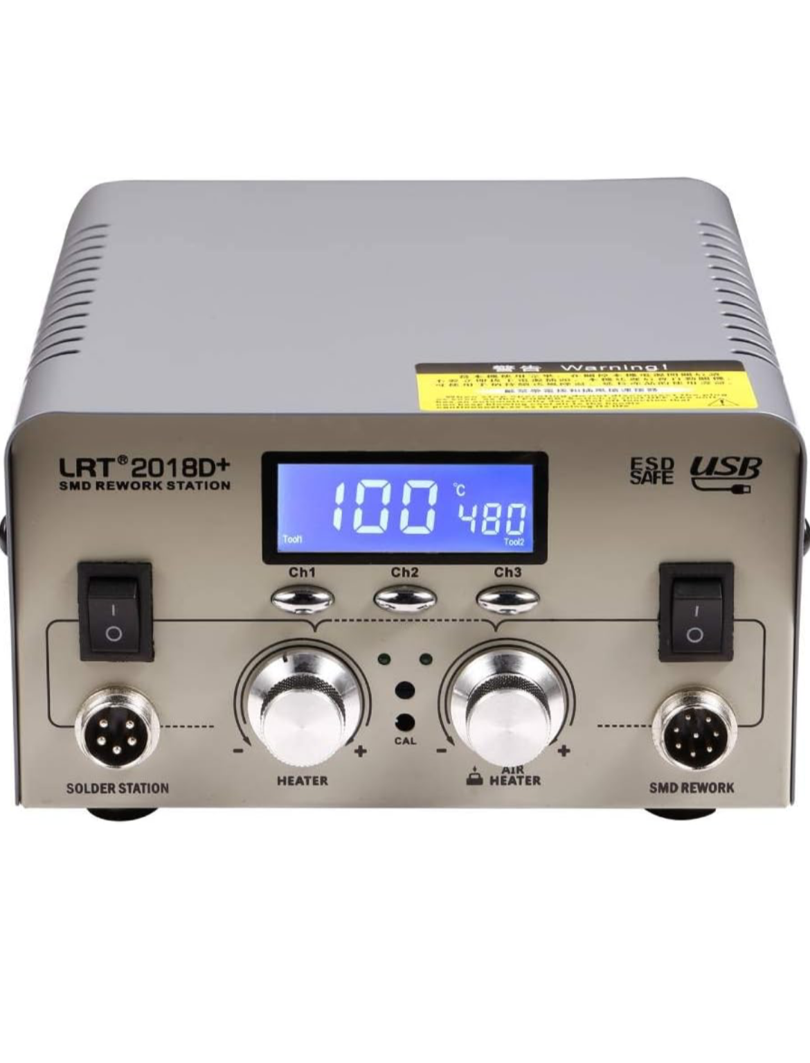 KADA 2018D+                  Hot Air station 2 in 1 - Hexa Power