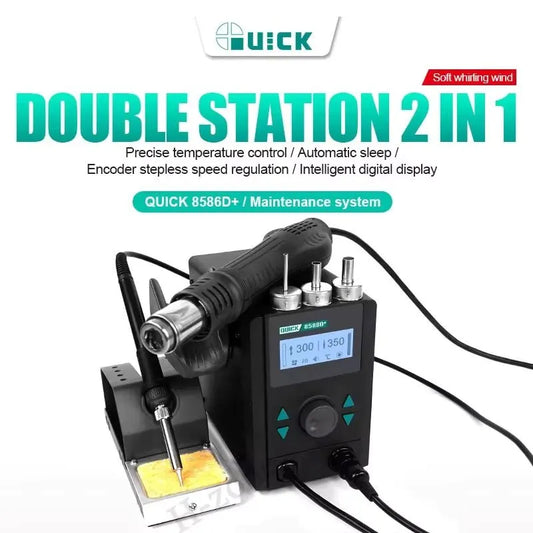 Quick airchaud 2 en 1 8586D+ - Hexa Power