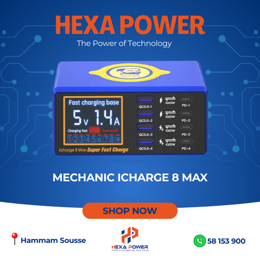 MECHANIC
Icharge 8MAX - Hexa Power